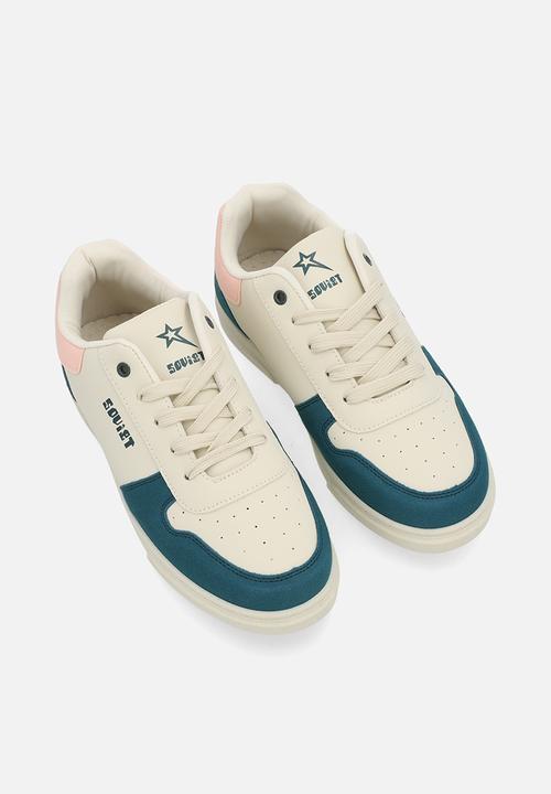 SOVIET - Y society 24 - cream/dk teal