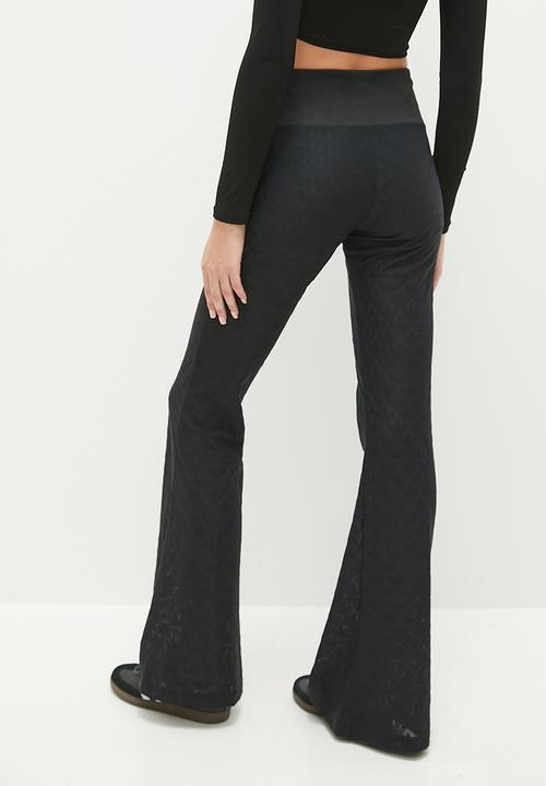 adidas Originals - Lace flares - black
