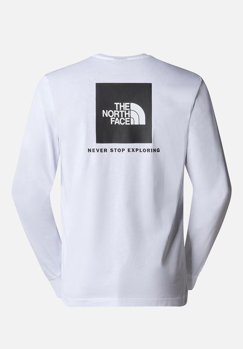 The North Face - M l/s redbox tee - tnf white