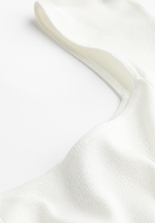 H&M - Fine-knit top - white