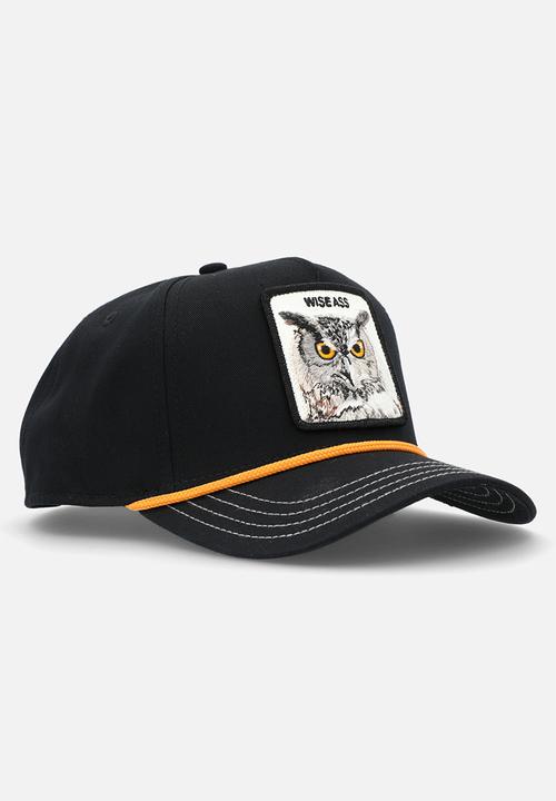 Goorin Bros. - Wise owl 100full canvas cap - black