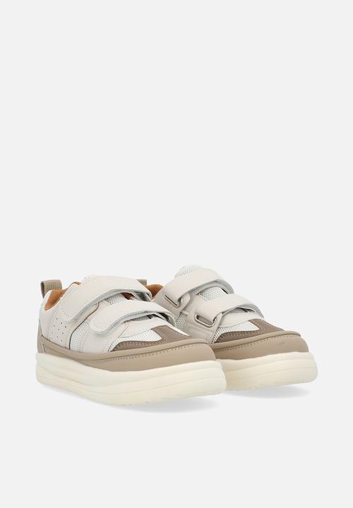 Pop Candy - Platform velcro sneakers - white