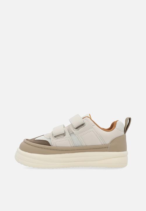 Pop Candy - Platform velcro sneakers - white