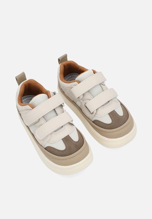 Pop Candy - Platform velcro sneakers - white
