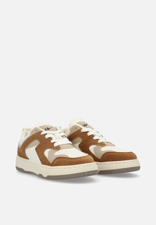 Pop Candy - Lace up sneakers - brown