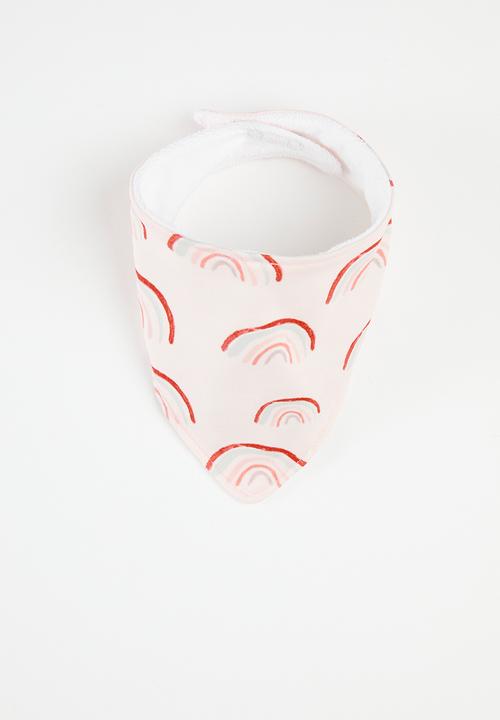 Pop Candy - Printed  3 pack bibs - pink