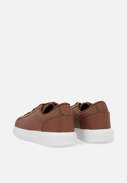 Pop Candy - Lace up sneakers - brown