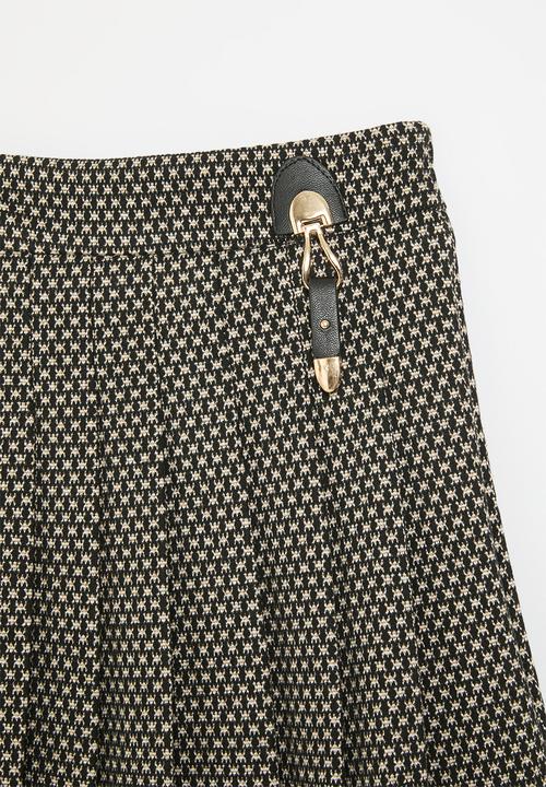 Pop Candy - Printed skirt - black & white