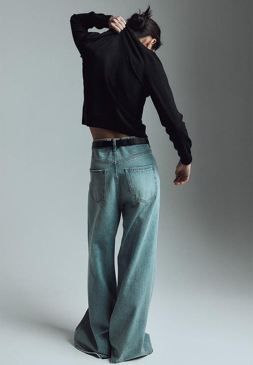 H&M - Fine-knit jumper - black