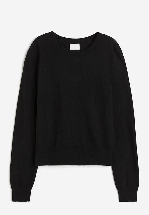H&M - Fine-knit jumper - black