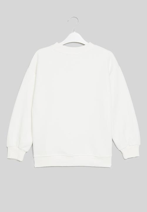 Pop Candy - Printed sweat top - white