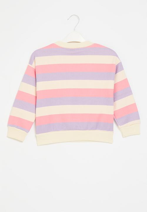 Pop Candy - Striped sweat top - multi