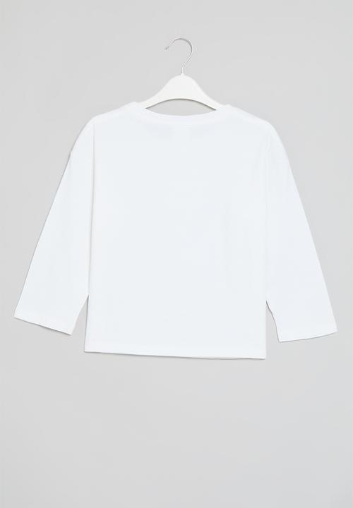 Pop Candy - Printed tee - white
