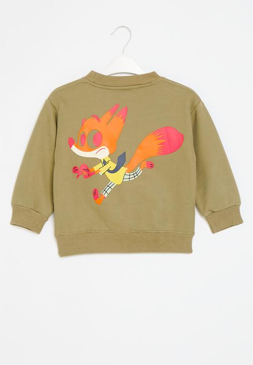 Pop Candy - Printed sweat top - beige