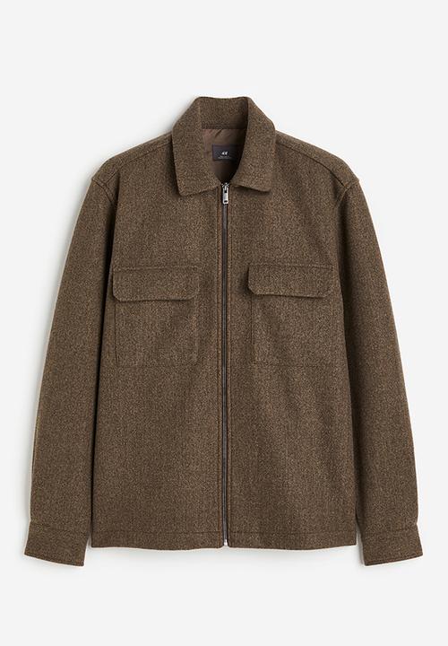 H&M - Regular fit overshirt - brown