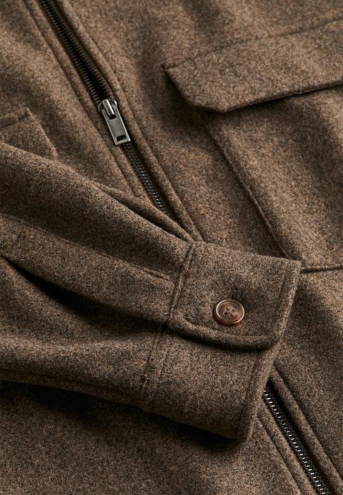 H&M - Regular fit overshirt - brown