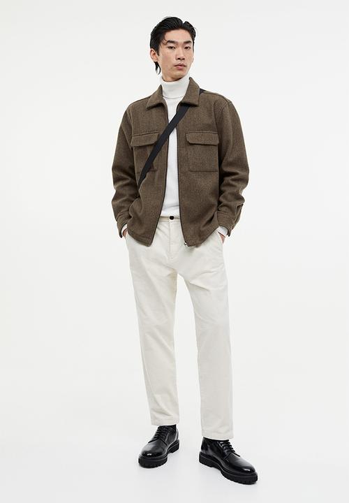 H&M - Regular fit overshirt - brown