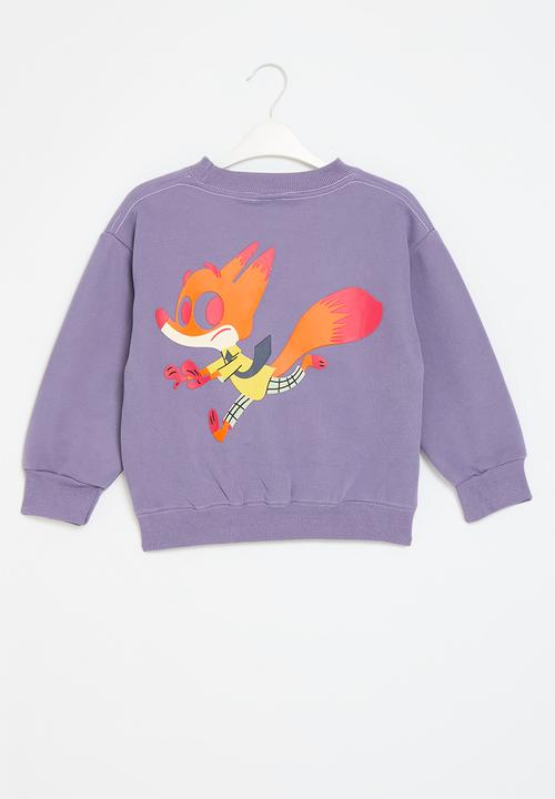 Pop Candy - Printed sweat top - purple