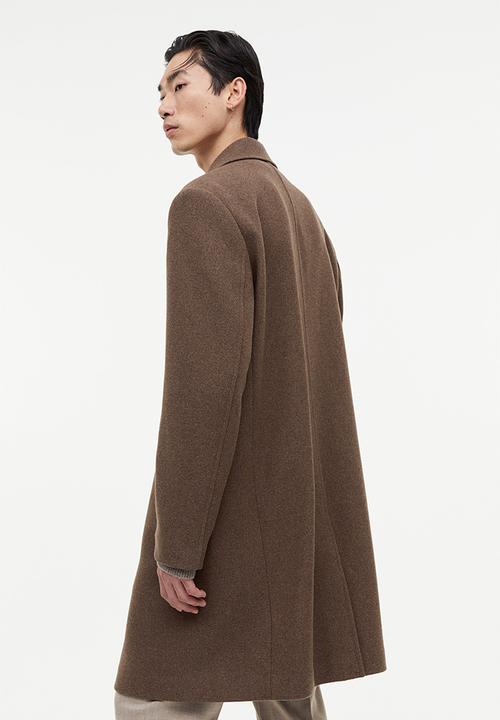 H&M - Wool-blend coat - dark beige