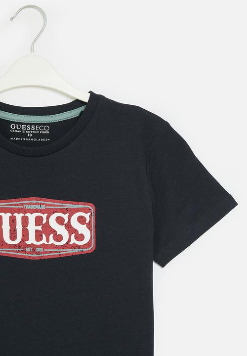 GUESS - Short sleeve T-shirt - smart blue