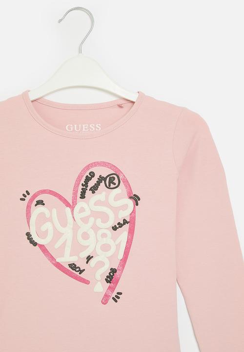 GUESS - Long sleeve t-shirt - mauvelous