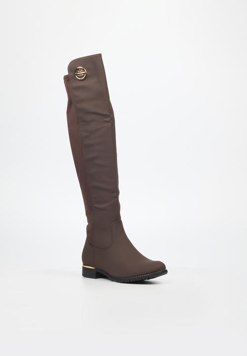 Miss Black - Hadar 3 boot - chocolate