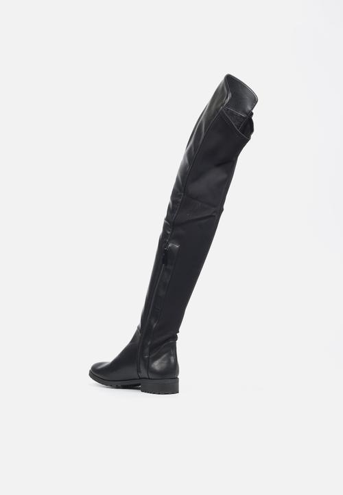 Miss Black - Krabi 1 over the knee boot - black