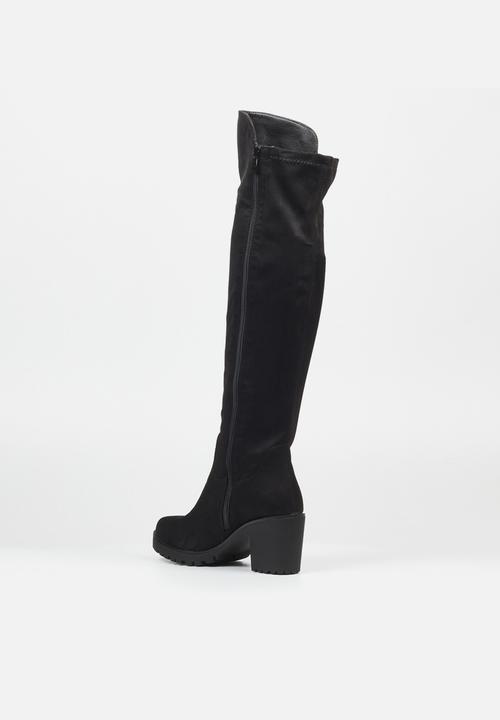 Butterfly Feet - Noel 1 over knee boot - black