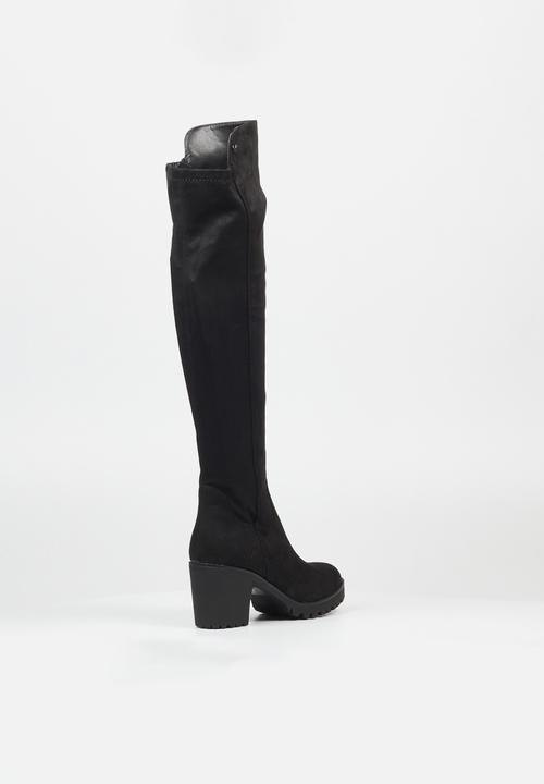 Butterfly Feet - Noel 1 over knee boot - black