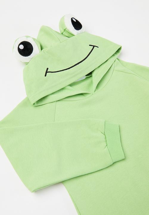 Pop Candy - Hooded romper - green