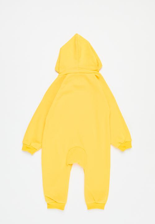 Pop Candy - Hooded romper - yellow