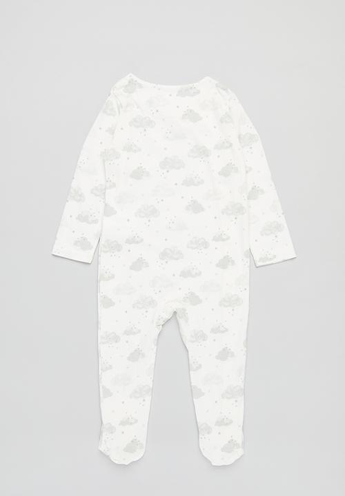 Pop Candy - Printed sleepsuit - white