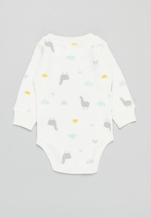 Pop Candy - Printed body vest - white
