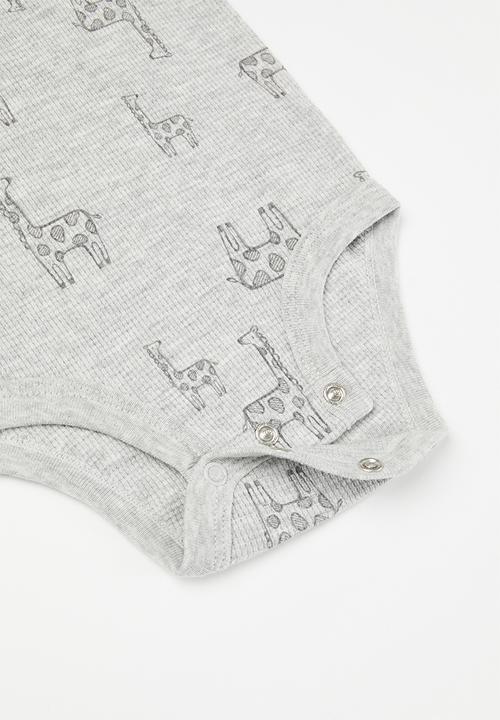 Pop Candy - Printed bodyvest - grey