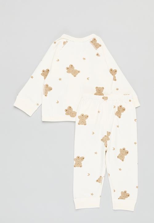 Pop Candy - Printed pj set - white
