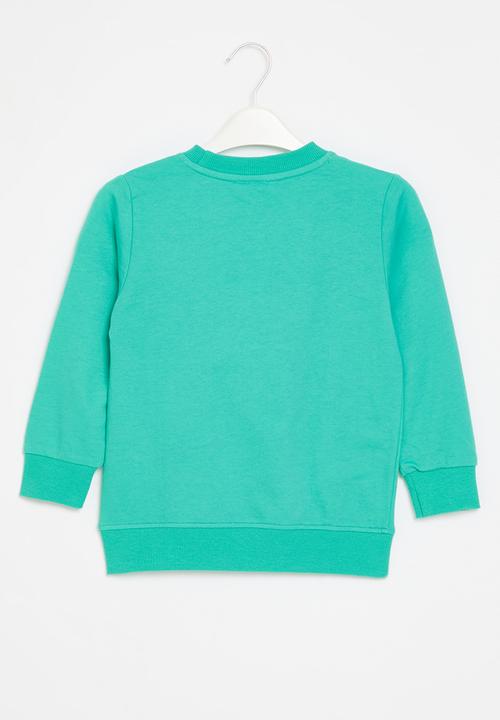 Pop Candy - Printed sweat top - green multi