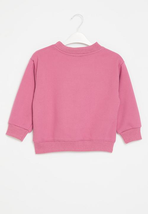 Pop Candy - Printed sweat top - dark pink