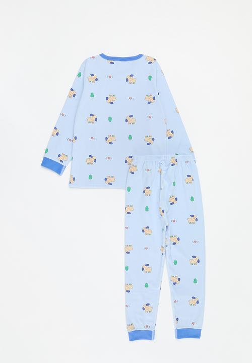Pop Candy - Printed pj set - blue multi