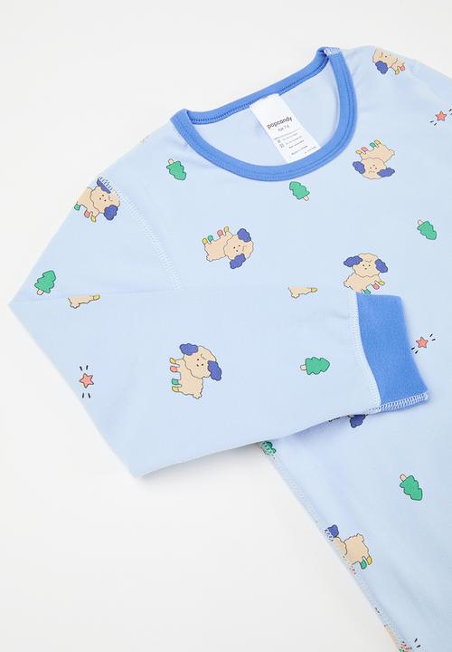 Pop Candy - Printed pj set - blue multi