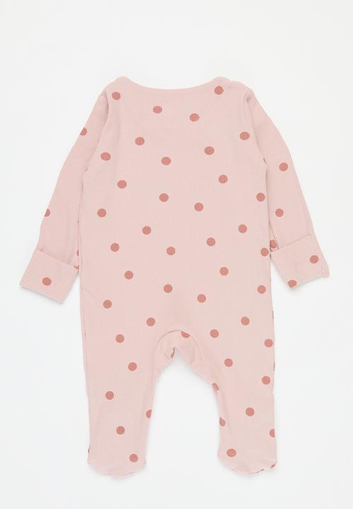 Pop Candy - Polka dot sleep suit - pink