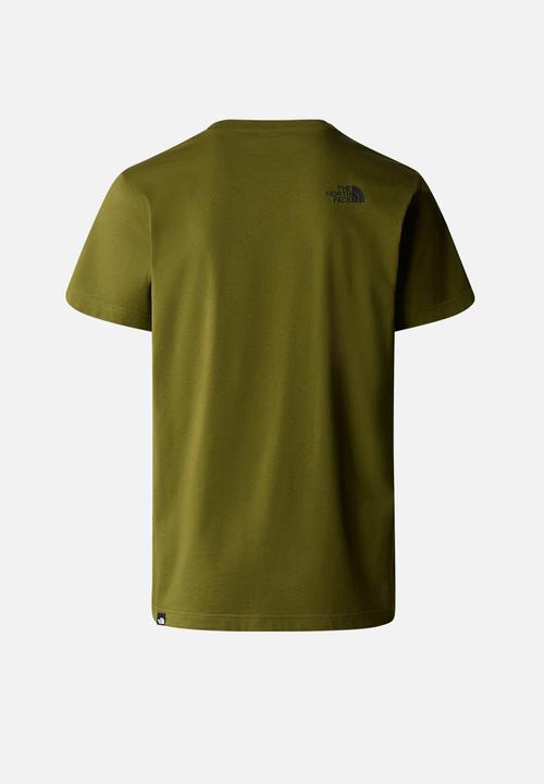 The North Face - M short sleeve simple dome tee - forest olive (pib)