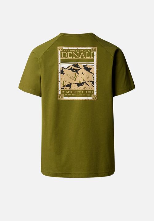 The North Face - M short sleeve north faces tee - forest olive (pib)