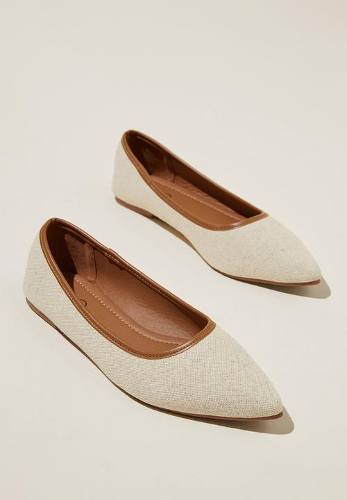 Cotton On - Prima point ballerina - canvas/camel