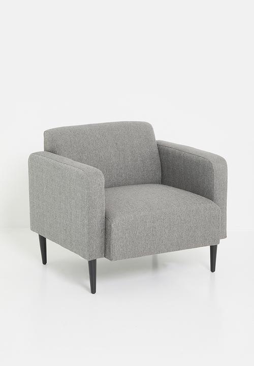 Sixth Floor - Kenzi armchair - dark grey