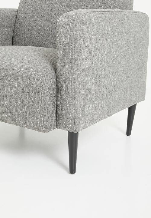 Sixth Floor - Kenzi armchair - dark grey