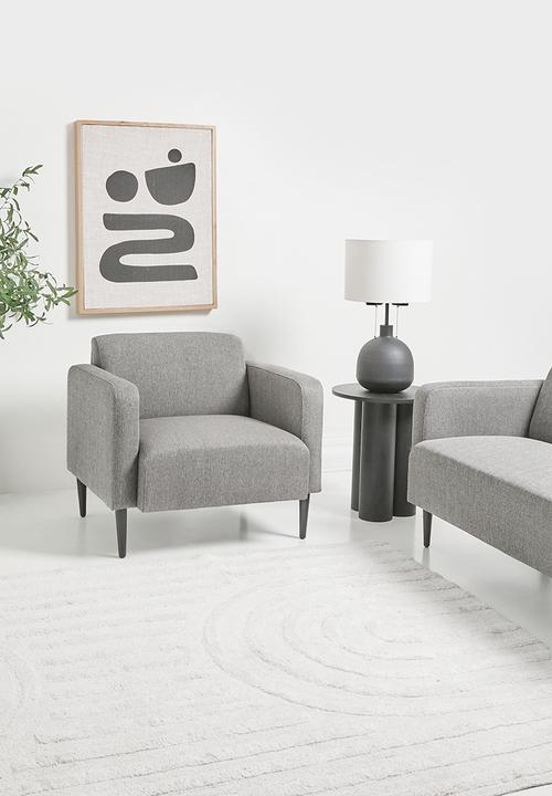 Sixth Floor - Kenzi armchair - dark grey