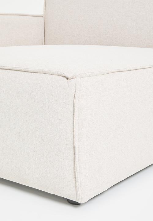 Sixth Floor - Utopia Modular chaise - natural