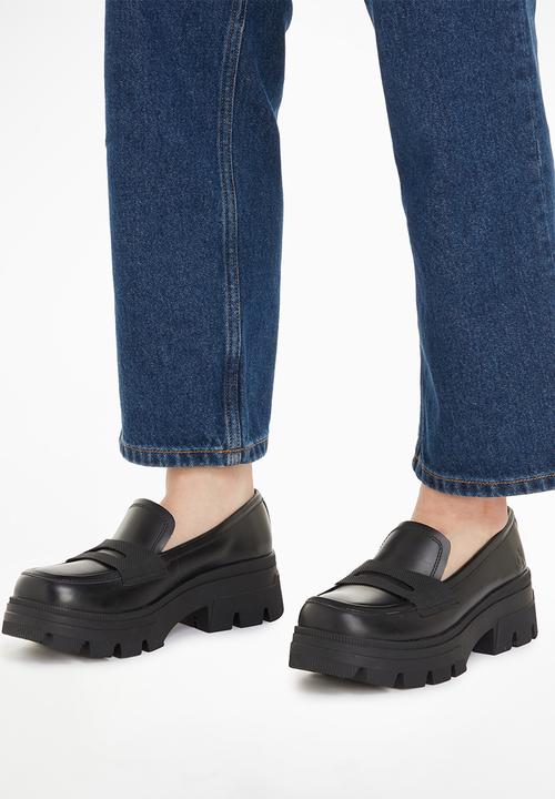 Calvin Klein - Chunky combat loafer wn - triple black