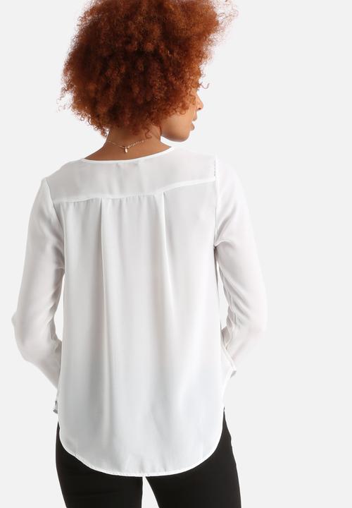 GUESS - Pop Over Blouse