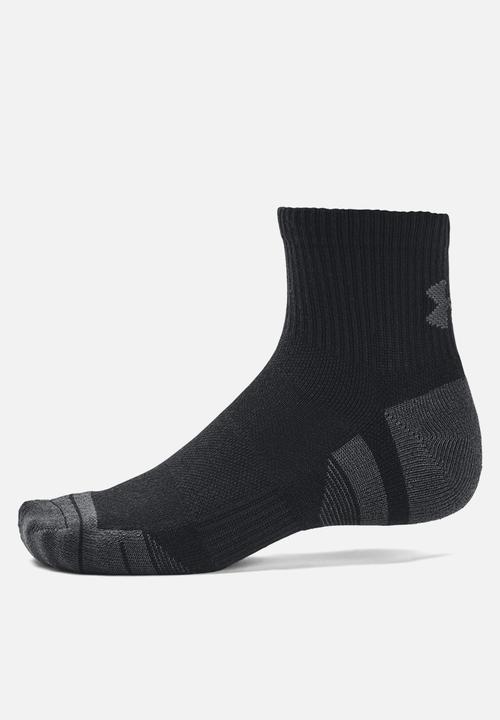 Under Armour - Ua performance tech 3pk qtr - black/jet gray